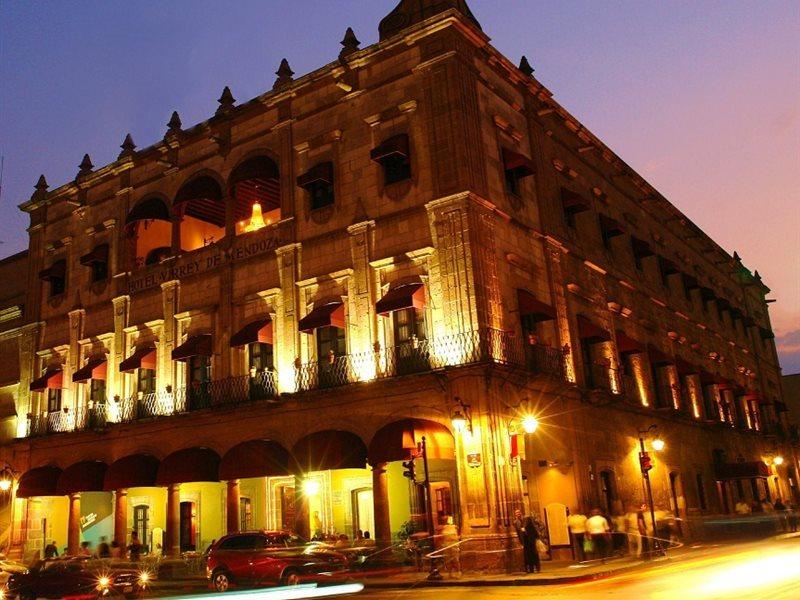 Virrey De Mendoza Hotel Morelia Bagian luar foto