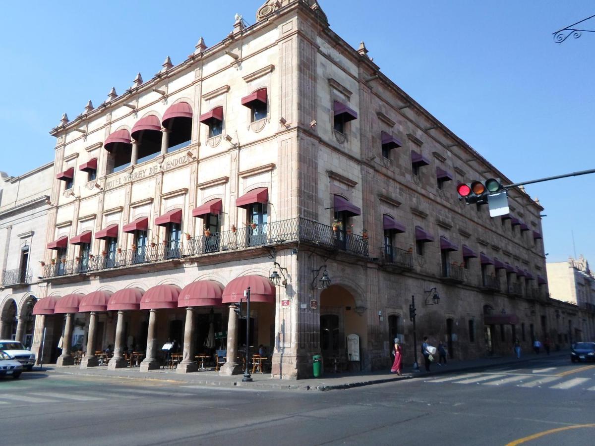 Virrey De Mendoza Hotel Morelia Bagian luar foto