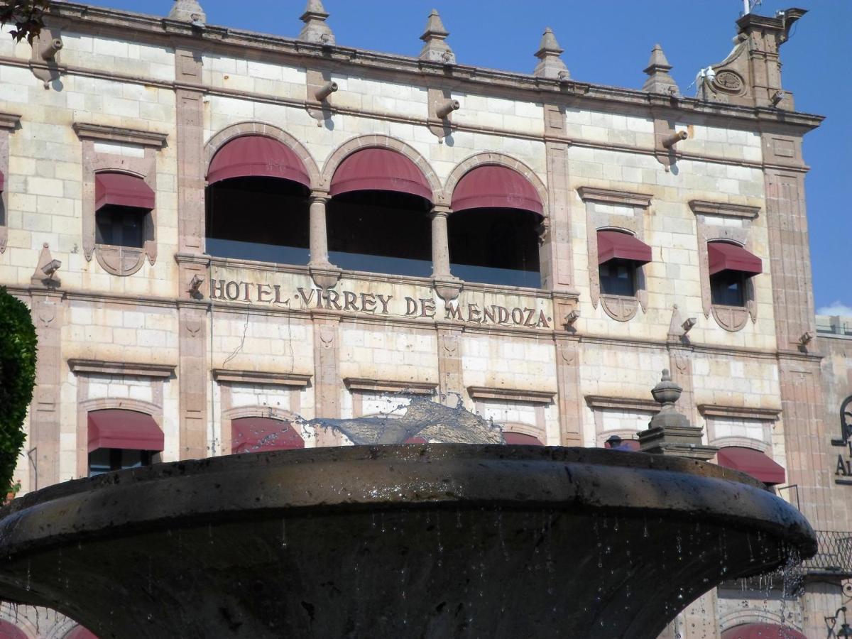 Virrey De Mendoza Hotel Morelia Bagian luar foto