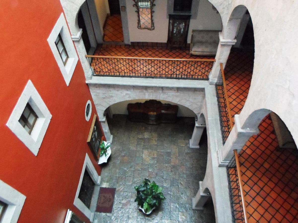 Virrey De Mendoza Hotel Morelia Bagian luar foto